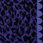 Preview: French Terry Thorsten Berger Monsta, Leo, blau